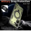 Phonesta MagLock Armor Back Cover hoesje met ring en MagSafe voor Xiaomi Poco X7 Pro - Groen 3