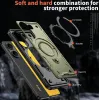 Phonesta MagLock Armor Back Cover hoesje met ring en MagSafe voor Xiaomi Poco X7 Pro - Groen 4
