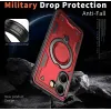 Phonesta MagLock Armor Back Cover hoesje met ring en MagSafe voor Xiaomi Poco X7 Pro - Rood 4
