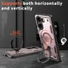 Phonesta MagLock Armor Back Cover hoesje met ring en MagSafe voor Xiaomi Poco X7 Pro - Roségoud 1