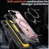 Phonesta MagLock Armor Back Cover hoesje met ring en MagSafe voor Xiaomi Poco X7 Pro - Roségoud 4