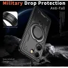 Phonesta MagLock Armor Back Cover hoesje met ring en MagSafe voor Xiaomi Poco X7 Pro - Zwart 3