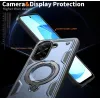 Phonesta MagLock Armor Back Cover hoesje met ring en MagSafe voor Xiaomi Redmi A5 171.7mm - Donkerblauw 6