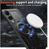 Phonesta MagLock Armor Back Cover hoesje met ring en MagSafe voor Samsung Galaxy S25 Edge - Zwart 2