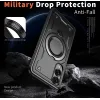 Phonesta MagLock Armor Back Cover hoesje met ring en MagSafe voor Samsung Galaxy S25 Edge - Zwart 3