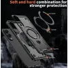 Phonesta MagLock Armor Back Cover hoesje met ring en MagSafe voor Samsung Galaxy S25 Edge - Zwart 4