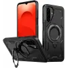 Phonesta MagLock Armor Back Cover hoesje met ring en MagSafe voor Samsung Galaxy S25 FE - Zwart 0
