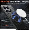 Phonesta MagLock Armor Back Cover hoesje met ring en MagSafe voor Xiaomi 15T - Zwart 2