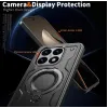 Phonesta MagLock Armor Back Cover hoesje met ring en MagSafe voor Xiaomi 15T - Zwart 5