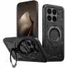 Phonesta MagLock Armor Back Cover hoesje met ring en MagSafe voor Xiaomi 15T Pro - Zwart 0