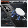 Phonesta MagLock Armor Back Cover hoesje met ring en MagSafe voor Xiaomi Redmi 15C / Xiaomi Poco C85 - Zwart 3