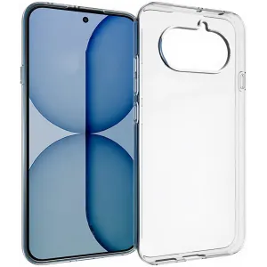 Phonesta Pure Clear Silicone Back Cover hoesje voor Nothing Phone (4a) - Transparant