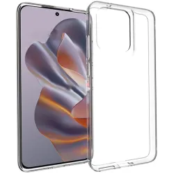 Phonesta Pure Clear Silicone Back Cover hoesje voor Motorola Edge 60 Neo/Edge 50 Neo / ThinkPhone 25 - Transparant