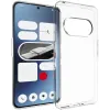 Phonesta Pure Clear Silicone Back Cover hoesje voor Nothing Phone (3a) - Transparant 0