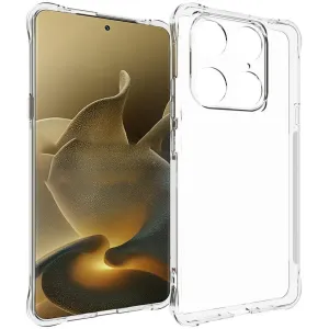 Phonesta Pure Shockproof Silicone Back Cover hoesje voor Motorola Signature - Transparant