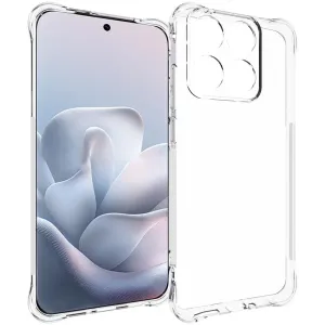 Phonesta Pure Shockproof Silicone Back Cover hoesje voor Motorola Edge 70 Fusion - Transparant
