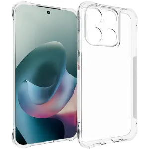Phonesta Pure Shockproof Silicone Back Cover hoesje voor Motorola Moto G67/G77 - Transparant