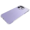 Phonesta Pure Shockproof Silicone Back Cover hoesje voor Realme 16 Pro - Transparant 3