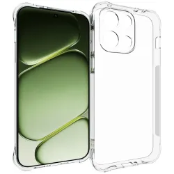 Phonesta Pure Shockproof Silicone Back Cover hoesje voor OnePlus Nord 6 - Transparant