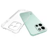 Phonesta Pure Shockproof Silicone Back Cover hoesje voor OnePlus Nord 6 - Transparant 3