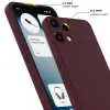 Phonesta Royale Liquid Silicone Back Cover hoesje met MagSafe voor Nothing Phone (3a) Lite - Donkerrood 6