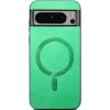 Phonesta Retro Vegan Leather MagSafe Back Cover hoesje voor Google Pixel 9 Pro XL - Groen 3