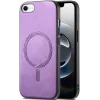 Phonesta Retro Vegan Leather MagSafe Back Cover hoesje voor Apple iPhone 17e/16e - Paars 0