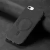 Phonesta Retro Vegan Leather MagSafe Back Cover hoesje voor Apple iPhone 17e/16e - Zwart 3