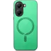 Phonesta Retro Vegan Leather MagSafe Back Cover hoesje voor Xiaomi Poco X7 Pro - Groen 2