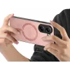 Phonesta Retro Vegan Leather MagSafe Back Cover hoesje voor Xiaomi Poco X7 Pro - Roze 3