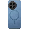 Phonesta Retro Vegan Leather MagSafe Back Cover hoesje voor OnePlus 13 - Blauw 2