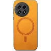 Phonesta Retro Vegan Leather MagSafe Back Cover hoesje voor OnePlus 13R - Oranje 2