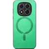 Phonesta Retro Vegan Leather MagSafe Back Cover hoesje voor Xiaomi Redmi Note 14 Pro 5G / Xiaomi Poco X7 - Groen 2