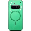 Phonesta Retro Vegan Leather MagSafe Back Cover hoesje voor Nothing Phone (3a) - Groen 2
