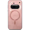 Phonesta Retro Vegan Leather MagSafe Back Cover hoesje voor Nothing Phone (3a) - Roze 2