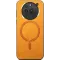 Phonesta Retro Vegan Leather MagSafe Back Cover hoesje voor Nothing Phone (3a) Pro - Oranje