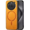 Phonesta Retro Vegan Leather MagSafe Back Cover hoesje voor Nothing Phone (3a) Pro - Oranje 2