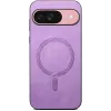 Phonesta Retro Vegan Leather MagSafe Back Cover hoesje voor Google Pixel 10 / 10 Pro - Paars 1