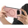 Phonesta Retro Vegan Leather MagSafe Back Cover hoesje voor Google Pixel 10 / 10 Pro - Roze 3