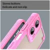 Phonesta Shockproof Armor Back Cover hoesje voor Motorola Moto G35 - Roze 6