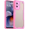 Phonesta Shockproof Armor Back Cover hoesje voor Motorola Moto G55 - Roze