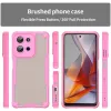 Phonesta Shockproof Armor Back Cover hoesje voor Motorola Moto G75 - Roze 2