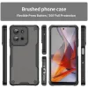 Phonesta Shockproof Armor Back Cover hoesje voor Motorola Moto G75 - Zwart 2