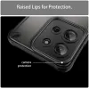 Phonesta Shockproof Armor Back Cover hoesje voor Motorola Moto G75 - Zwart 7
