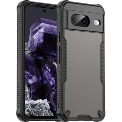 Phonesta Shockproof Armor Back Cover hoesje voor Google Pixel 8 - Zwart