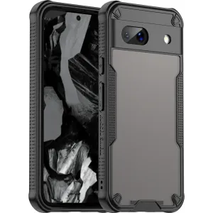 Phonesta Shockproof Armor Back Cover hoesje voor Google Pixel 8a - Zwart