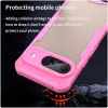 Phonesta Shockproof Armor Back Cover hoesje voor Google Pixel 9 - Roze 4
