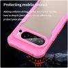 Phonesta Shockproof Armor Back Cover hoesje voor Google Pixel 9 Pro - Roze 4
