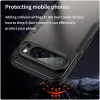 Phonesta Shockproof Armor Back Cover hoesje voor Google Pixel 9 Pro XL - Zwart 4