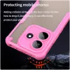 Phonesta Shockproof Armor Back Cover hoesje voor Xiaomi Redmi Note 14 - Roze 4
